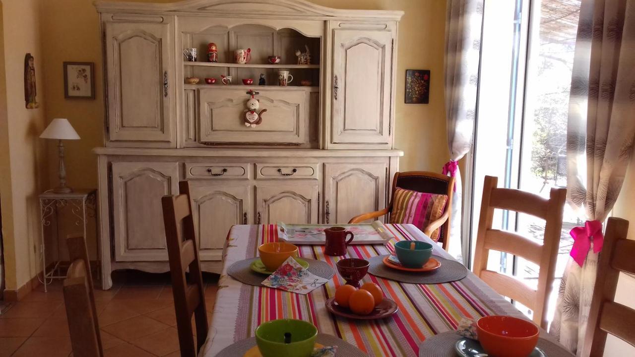Les Chardons Bleus Bed and Breakfast Lorgues Eksteriør billede