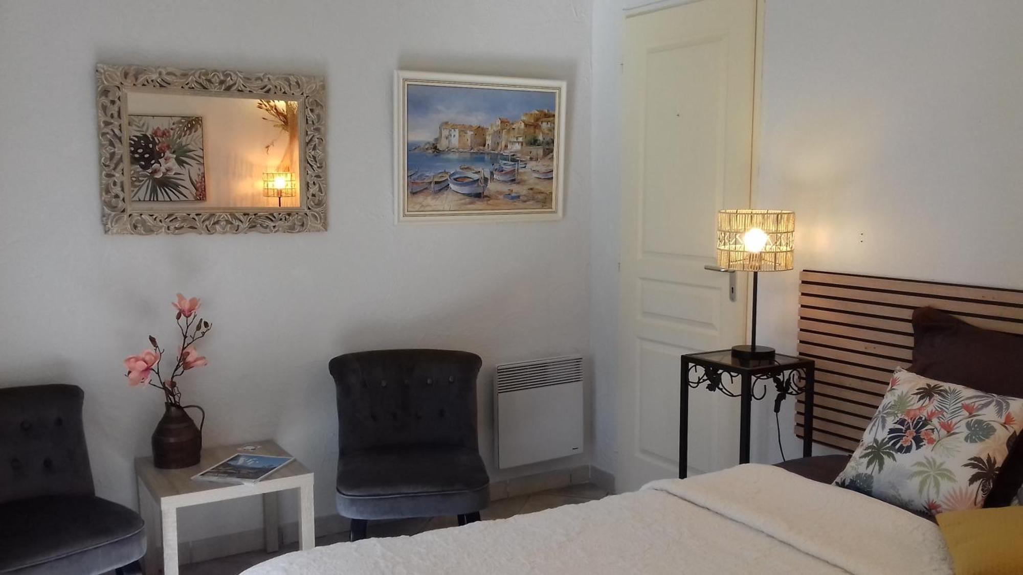 Les Chardons Bleus Bed and Breakfast Lorgues Eksteriør billede